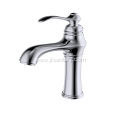 Single-Lever Basin Sink Faucet Brass Chrome